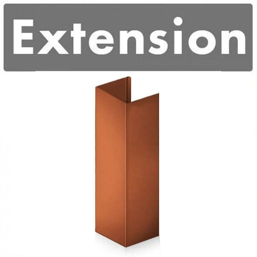 ZLINE 5' Range Hood Chimney Extension, Ceilings up to 12.5' 8KBC - E - Farmhouse Kitchen and Bath