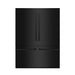 ZLINE 60" 32.2 cu. ft. Built - In 4 - Door French Door Refrigerator with Internal Water and Ice Dispenser in Black Stainless Steel RBIV - BS - 60 - Farmhouse Kitchen and Bath