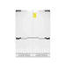 ZLINE 60" 32.2 cu. Ft. Panel Ready Built - In 4 - Door French Door Refrigerator with Internal Water and Ice Dispenser RBIV - 60 - Farmhouse Kitchen and Bath