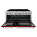 ZLINE 60" 7.4 cu. ft. Dual Fuel Range with Gas Stove and Electric Oven in Fingerprint Resistant Stainless Steel, RAS - RG - 60 - Farmhouse Kitchen and Bath