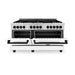 ZLINE 60" Autograph Edition, 7.4 cu. ft. Dual Fuel Range, RAZ - WM - 60 - MB - Farmhouse Kitchen and Bath