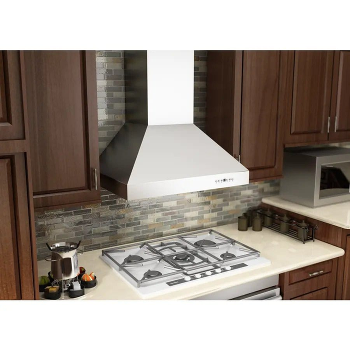 ZLINE 60" Stainless Steel Wall Range Hood 667 - 60 - Farmhouse Kitchen and Bath