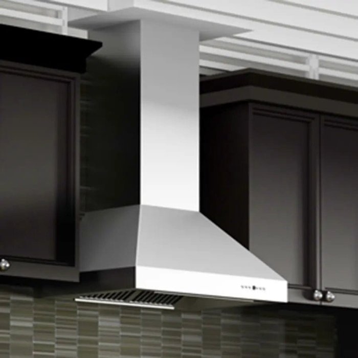 ZLINE 60" Stainless Steel Wall Range Hood 667 - 60 - Farmhouse Kitchen and Bath