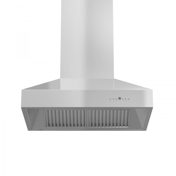 ZLINE 60" Stainless Steel Wall Range Hood, 697 - 60 - Farmhouse Kitchen and Bath