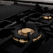 ZLINE 9 Brass Burners, BRASSBR - 60 - Farmhouse Kitchen and Bath