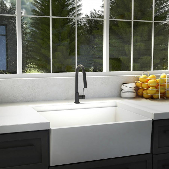 ZLINE Arthur Kitchen Faucet, ATH - KF - MB - Farmhouse Kitchen and Bath