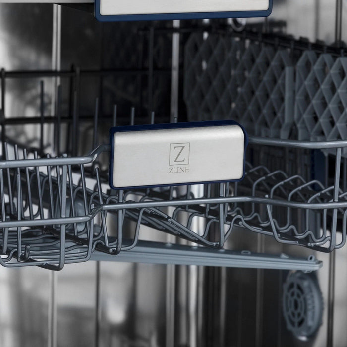 ZLINE Autograph 18" Dishwasher Black Stainless, Bronze, DWVZ - BS - 18 - CB - Farmhouse Kitchen and Bath