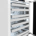 ZLINE Autograph Edition 24 in. Touchstone Dual Zone 44 Bottle Wine Cooler With Panel Ready Glass Door And Matte Black Handle RWDPOZ - 24 - MB - Farmhouse Kitchen and Bath