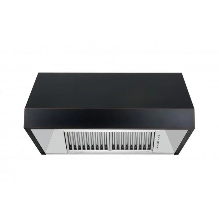 ZLINE 36"Oil-Rubbed Under Cabinet Range Hood, 8685B-36 - Farmhouse Kitchen and Bath