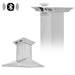 ZLINE Ducted Vent Island Mount Range Hood in Stainless Steel with Built - in ZLINE CrownSound Bluetooth Speakers GL1iCRN - BT - 30 - Farmhouse Kitchen and Bath
