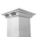 ZLINE Ducted Vent Island Mount Range Hood in Stainless Steel with Built - in ZLINE CrownSound Bluetooth Speakers GL1iCRN - BT - 30 - Farmhouse Kitchen and Bath
