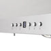 ZLINE Ducted Vent Island Mount Range Hood in Stainless Steel with Built - in ZLINE CrownSound Bluetooth Speakers GL1iCRN - BT - 36 - Farmhouse Kitchen and Bath