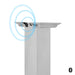 ZLINE Ducted Vent Island Mount Range Hood in Stainless Steel with Built - in ZLINE CrownSound Bluetooth Speakers GL1iCRN - BT - 36 - Farmhouse Kitchen and Bath