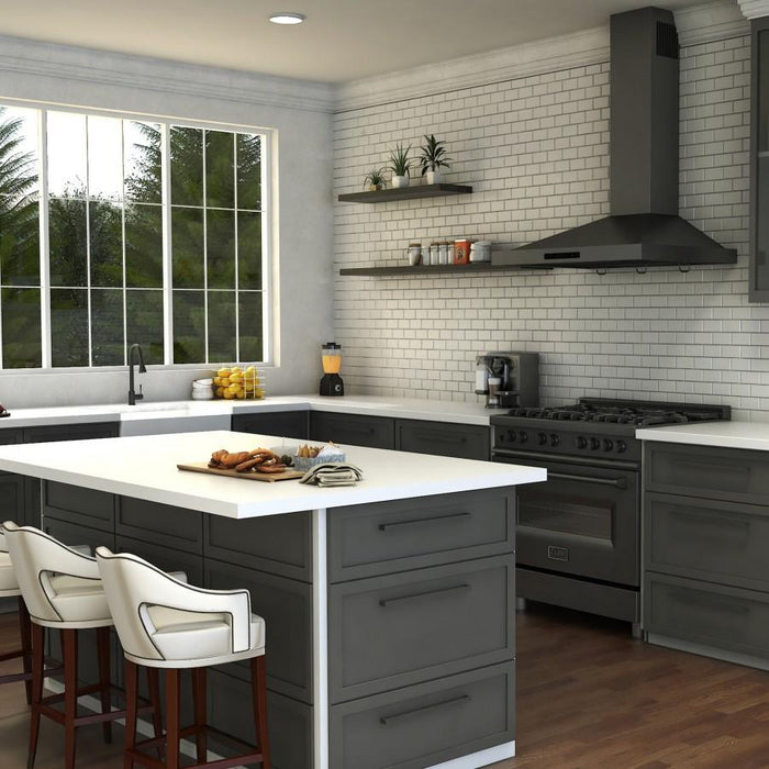 ZLINE Edison Kitchen Faucet, EDS - KF - MB - Farmhouse Kitchen and Bath