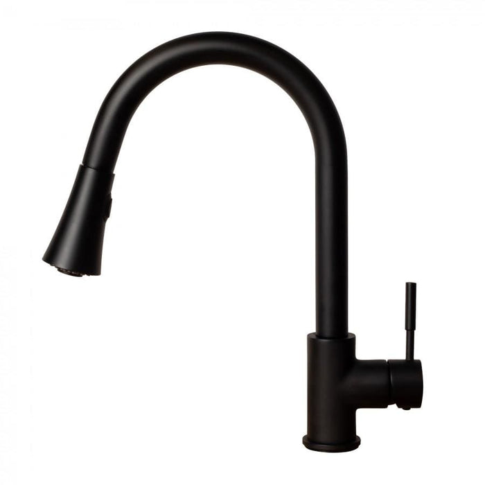ZLINE Edison Kitchen Faucet, EDS - KF - MB - Farmhouse Kitchen and Bath
