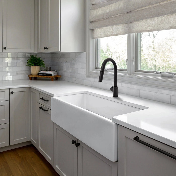 ZLINE Gemini Touchless Kitchen Faucet GEM - KFS - MB - Farmhouse Kitchen and Bath