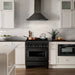 ZLINE Induction Range with a 4 Element Stove and Electric Oven in Black Stainless Steel RAIND - BS - 30 - Farmhouse Kitchen and Bath