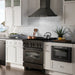 ZLINE Induction Range with a 4 Element Stove and Electric Oven in Black Stainless Steel RAIND - BS - 30 - Farmhouse Kitchen and Bath