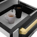ZLine Microwave Drawer, DuraSnow and Gold MWDZ - 1 - SS - H - G - Farmhouse Kitchen and Bath