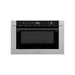 Zline Microwave Drawer, DuraSnow, Matte Black MWDZ - 1 - SS - H - MB - Farmhouse Kitchen and Bath