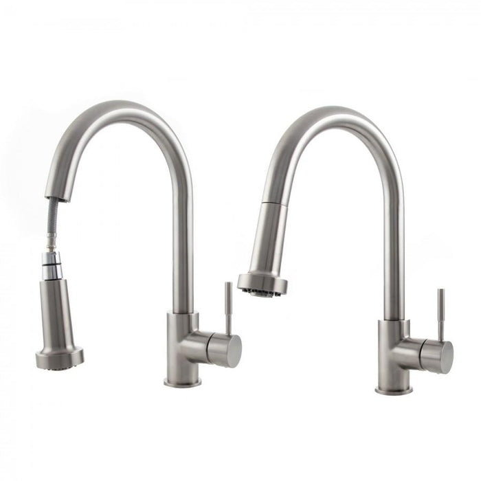 ZLINE Monet Kitchen Faucet, MON - KF - BN - Farmhouse Kitchen and Bath