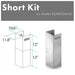 ZLINE Short Kit for 8' Ceilings, SK - KE/KECOM - 30 - Farmhouse Kitchen and Bath