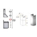 ZLINE Short Kit for 8' Ceilings, SK - KF1 - Farmhouse Kitchen and Bath