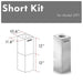 ZLINE Short Kit for Ceilings Under 8' ISLAND, SK - 597i - Farmhouse Kitchen and Bath