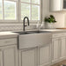 ZLINE Voltaire Kitchen Faucet, Electric Matte Black, VLT - KF - MB - Farmhouse Kitchen and Bath